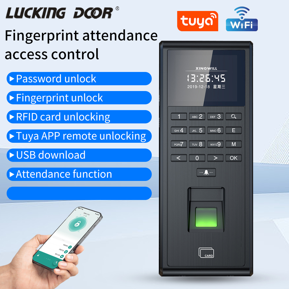 Tuya-sistema biométrico inteli - Home Security System reseña y precio