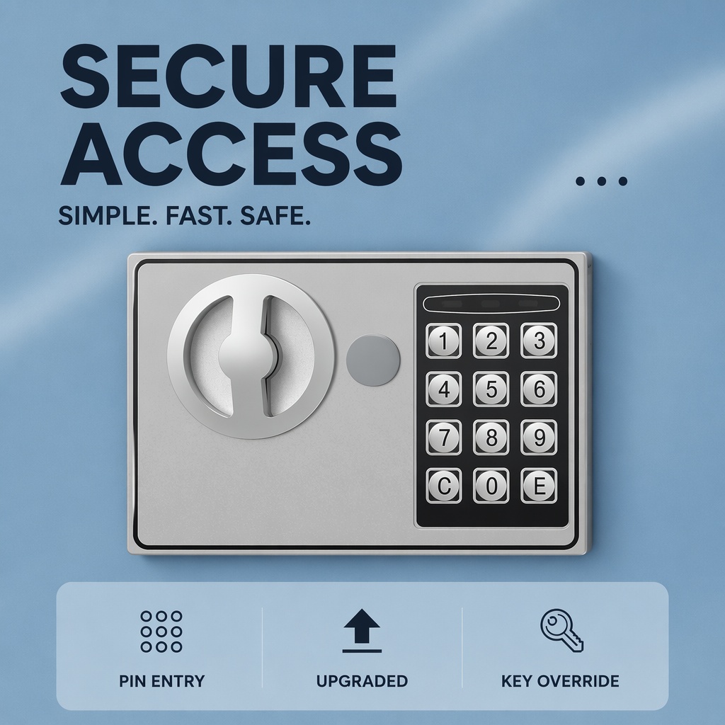 Caja Fuerte Electrónica Digita - Home Security Features reseña y precio