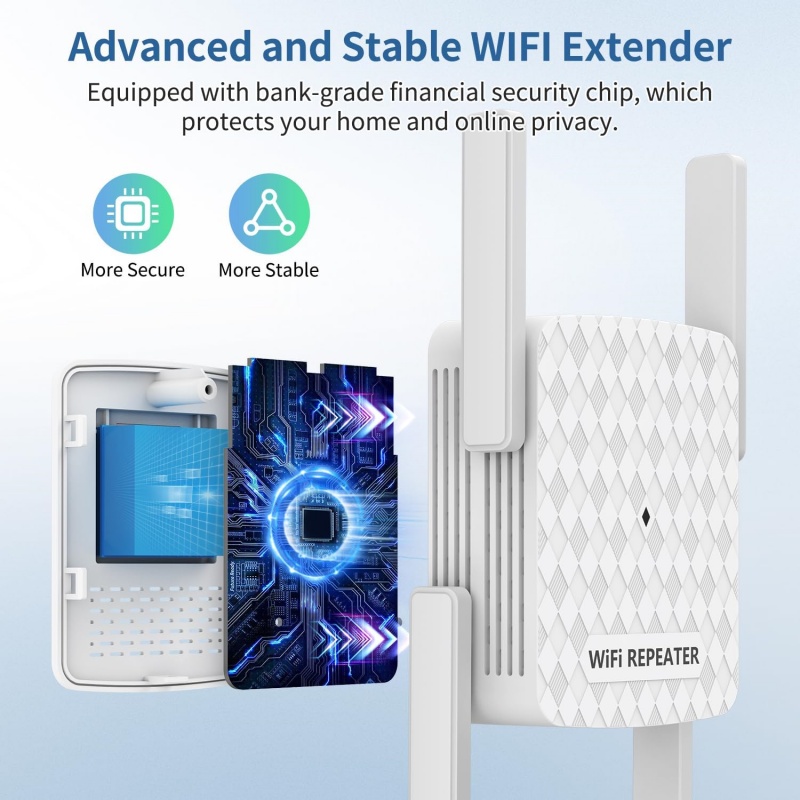 Extensor Wifi inalámbrico de 1 - Home Security No Wifi reseña y precio