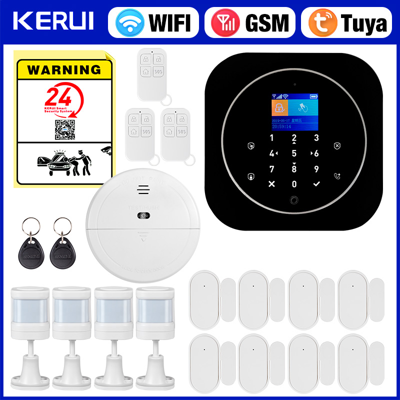 KERUI G12 inalámbrico Tuya Kit - Home Security No Wifi reseña y precio