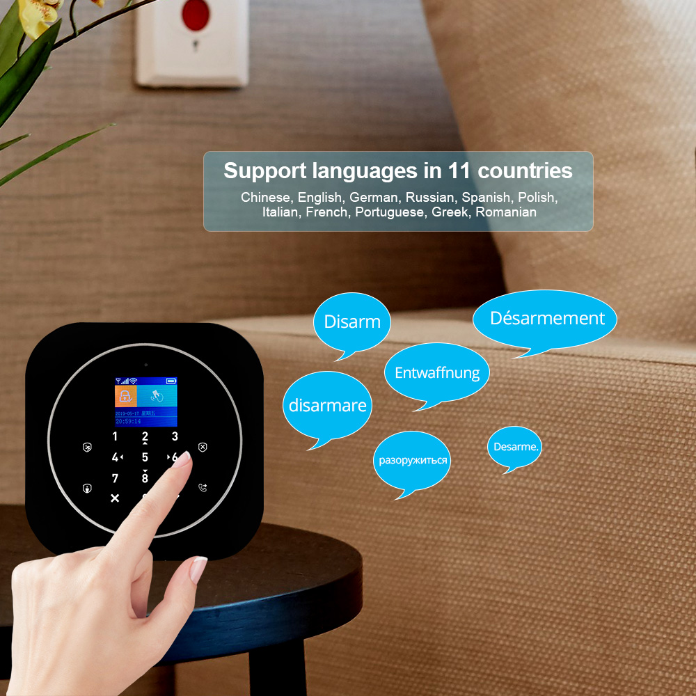 KERUI G12 inalámbrico Tuya Kit - Home Security No Wifi reseña y precio