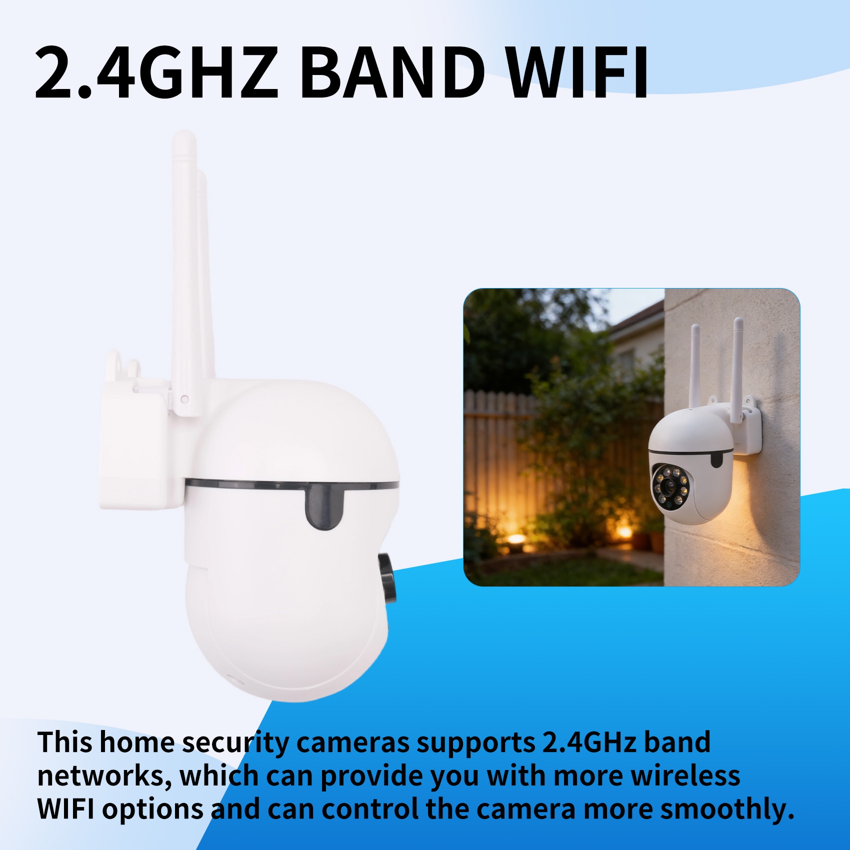 Cámara de Seguridad WiFi DT23  - Home Security Flood Lights reseña y precio
