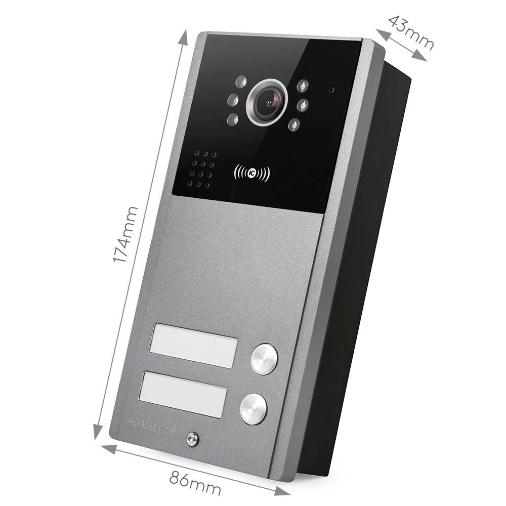 Cámara de timbre IP65 con mont - Home Security Key Fob reseña y precio