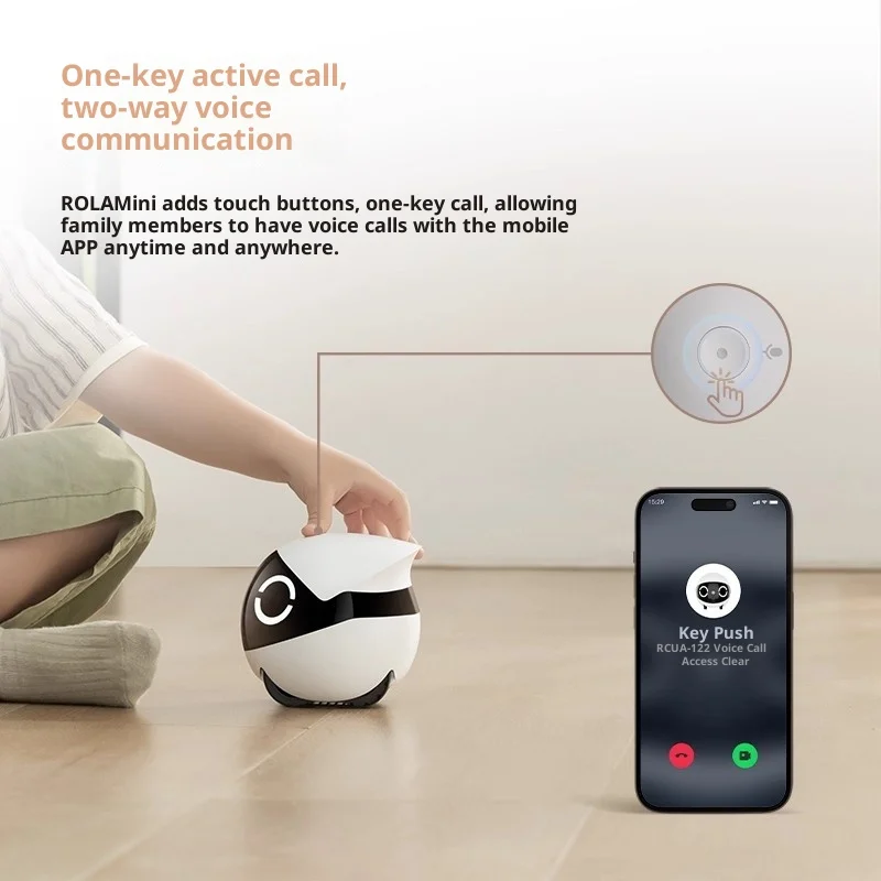 Enabot ROLA Mini Robot intelig - Home Security Cameras Wireless reseña y precio