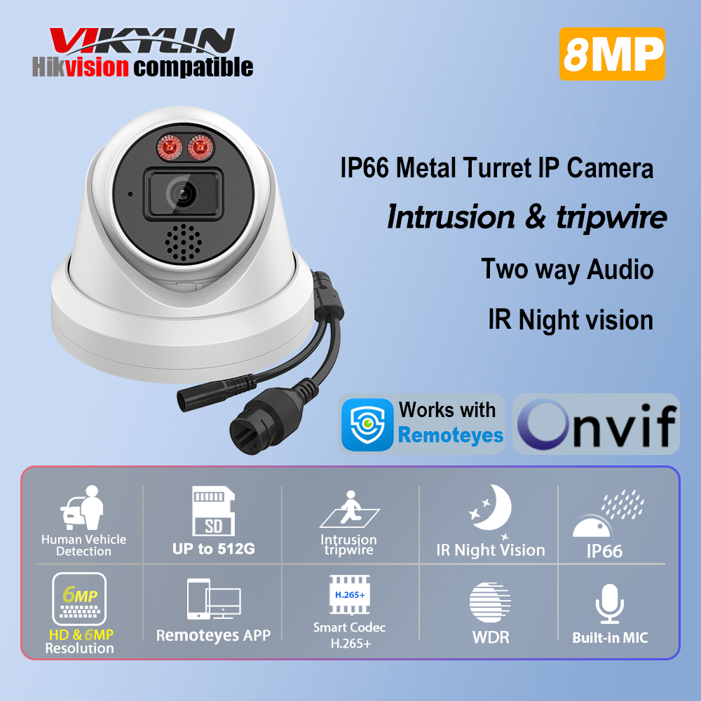 Cámara IP Vikylin de 8MP con V - Home Security Images reseña y precio