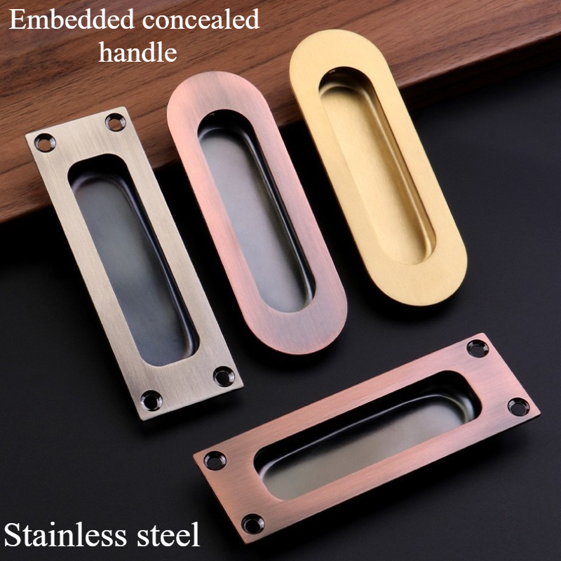 Tirador oculto para puerta cor - Home Security Door Reinforcement Lock reseña y precio