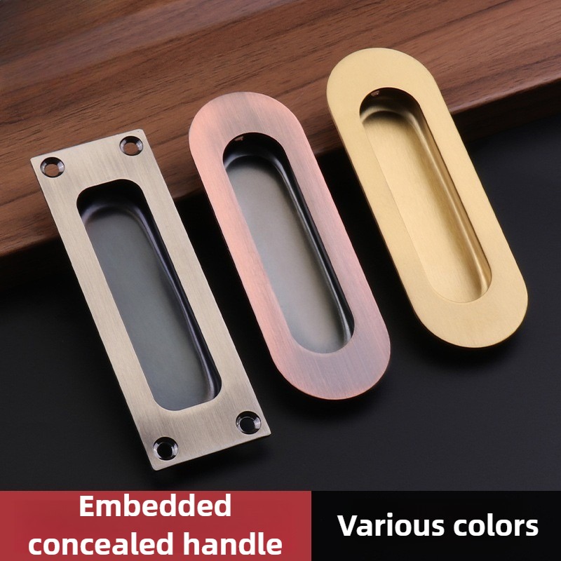 Tirador oculto para puerta cor - Home Security Door Reinforcement Lock reseña y precio
