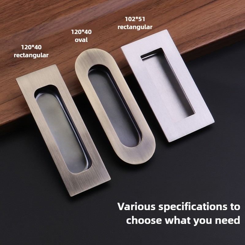 Tirador oculto para puerta cor - Home Security Door Reinforcement Lock reseña y precio