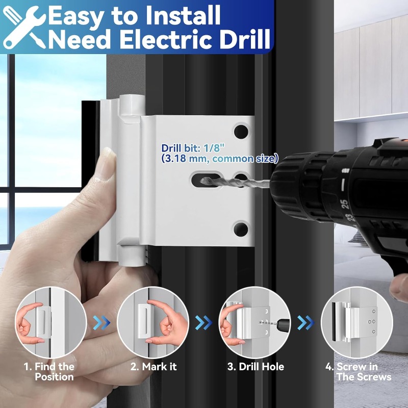 Cerradura de Refuerzo para Pue - Home Security Door Reinforcement Lock reseña y precio
