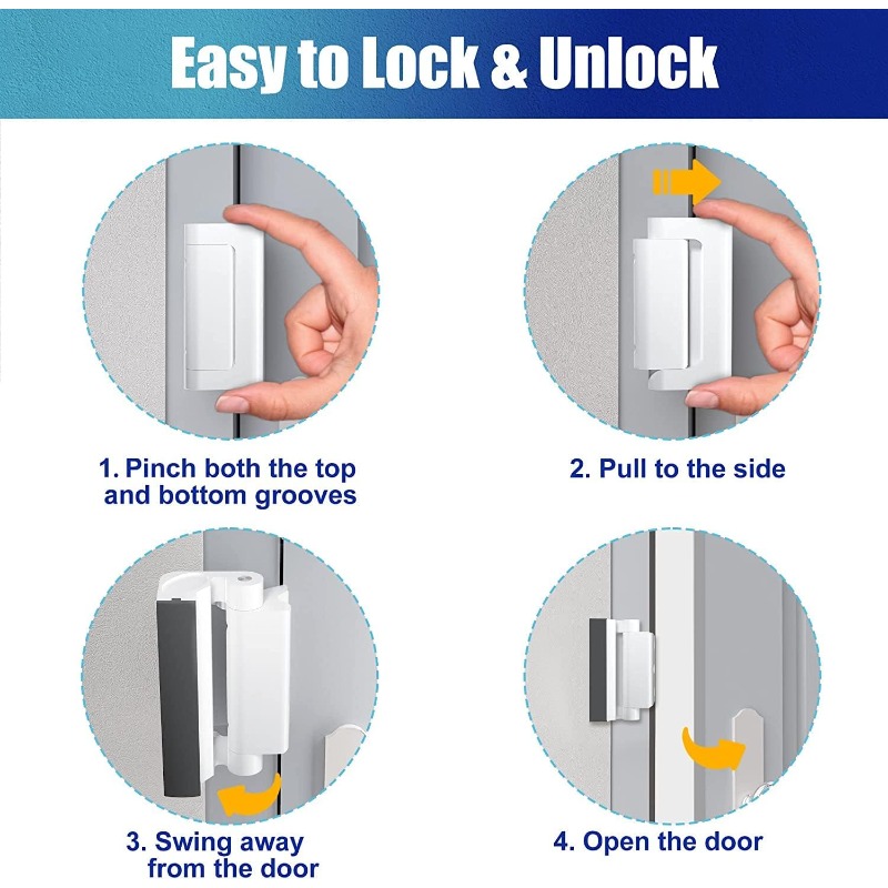 Cerradura de Refuerzo para Pue - Home Security Door Reinforcement Lock reseña y precio