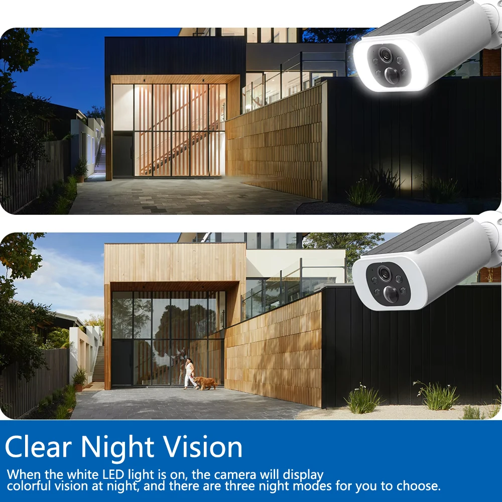 Cámara de seguridad Solar Tuya - Home Security Features reseña y precio
