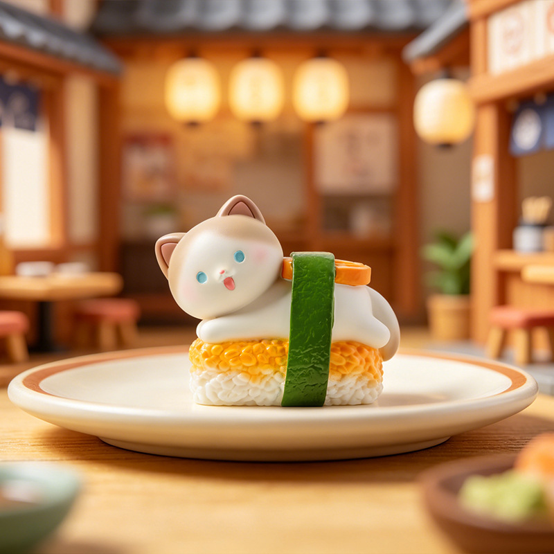 Caja Sorpresa Sushi Cat, Figur - Home Security Items reseña y precio