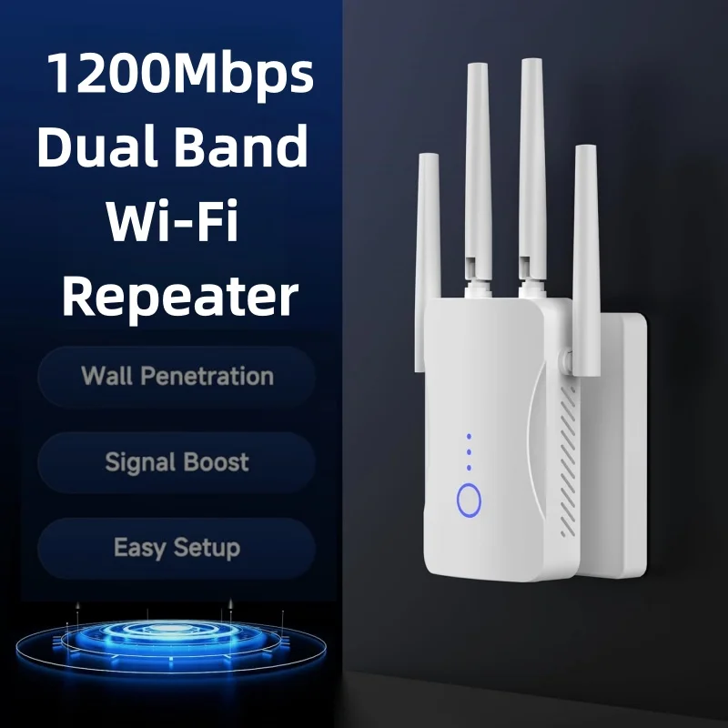 Repetidor WiFi de Doble Banda  - Home Security No Wifi reseña y precio