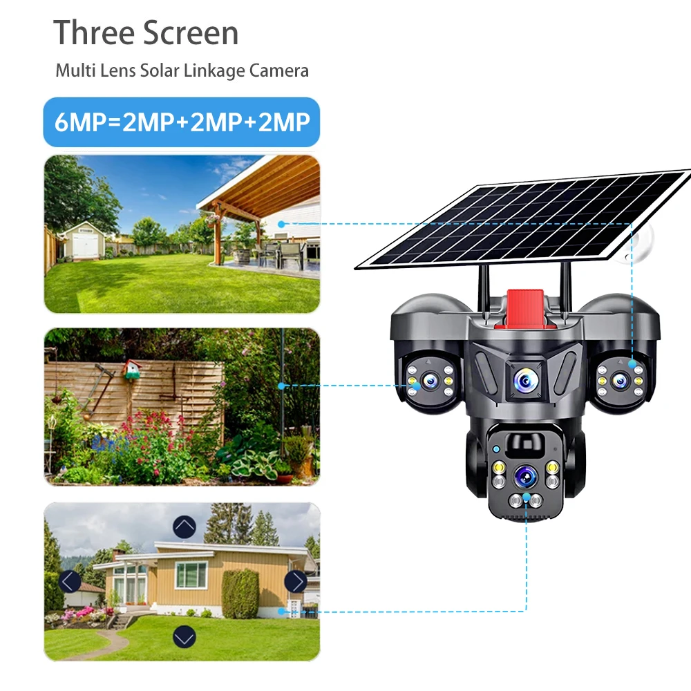 KERUI-cámara PTZ para exterior - Home Security Features reseña y precio