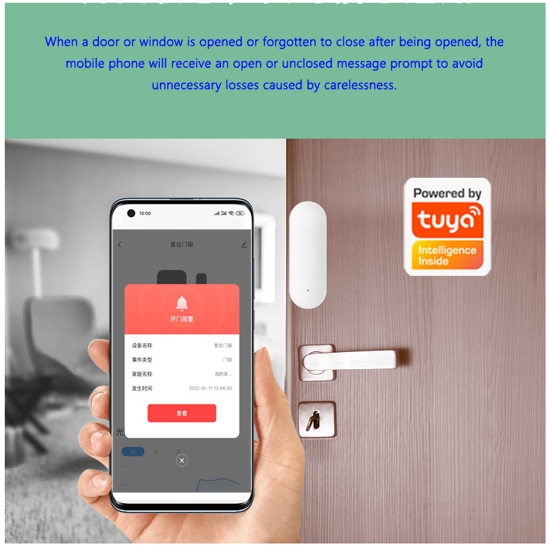 Detector Inteligente de Puerta - Window Alarm Sensor reseña y precio