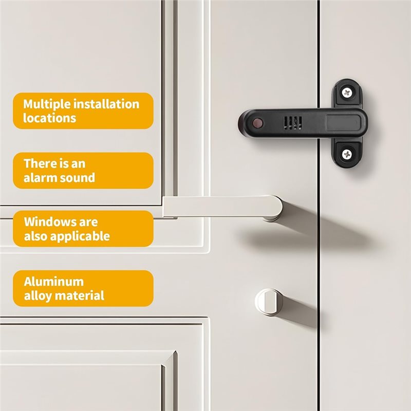 Cerradura de Seguridad para Pu - Home Security Door Reinforcement Lock reseña y precio
