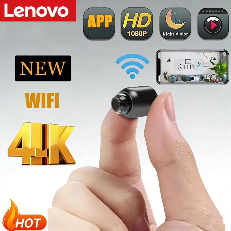 Cámara Inalámbrica Lenovo 4K,  - Home Security Images reseña y precio