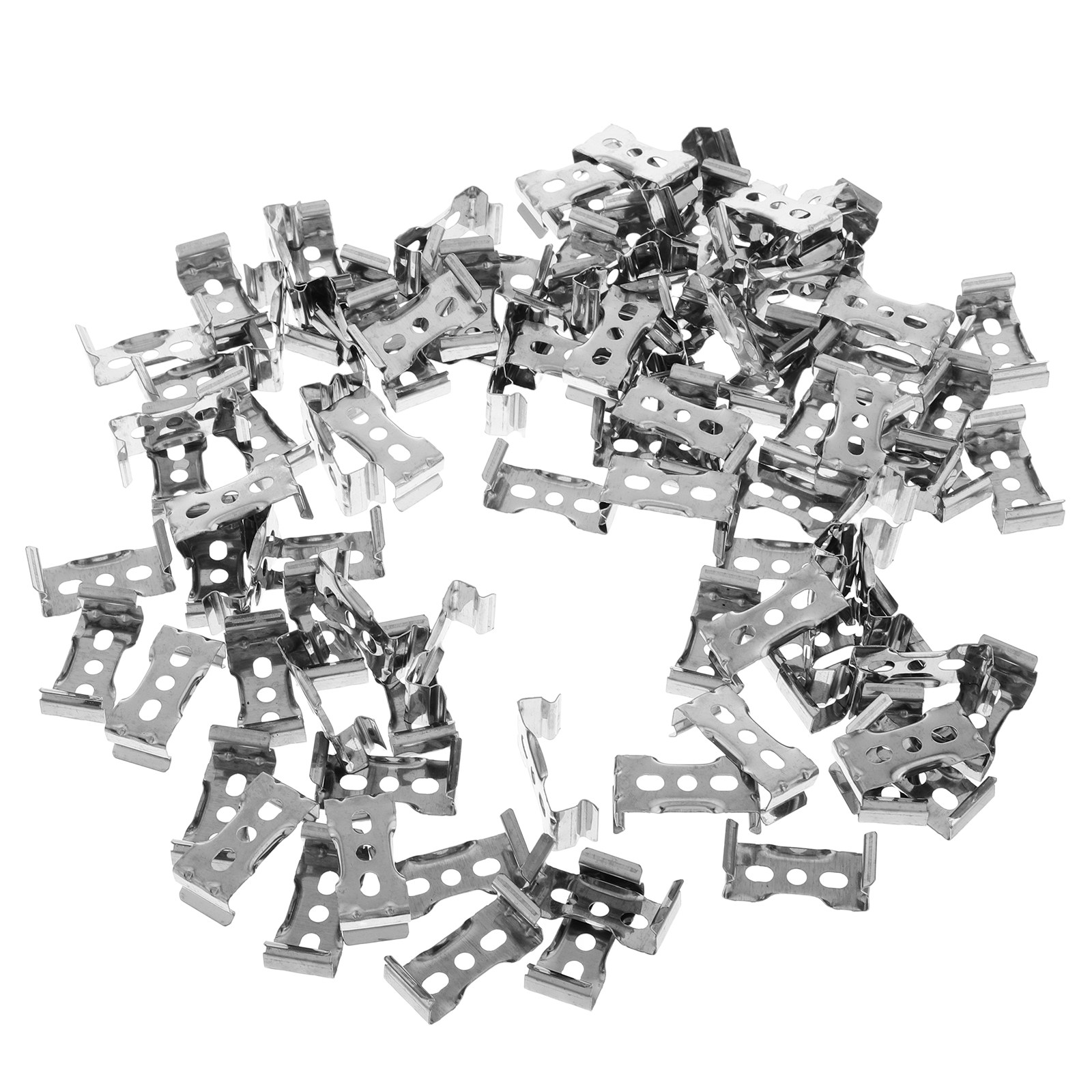 100 clips para tubos de luz T8 - Home Security Youtube reseña y precio