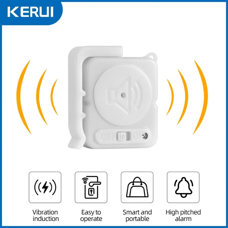 Sensores de Alarma de Vibració - Window Alarm Sensor reseña y precio