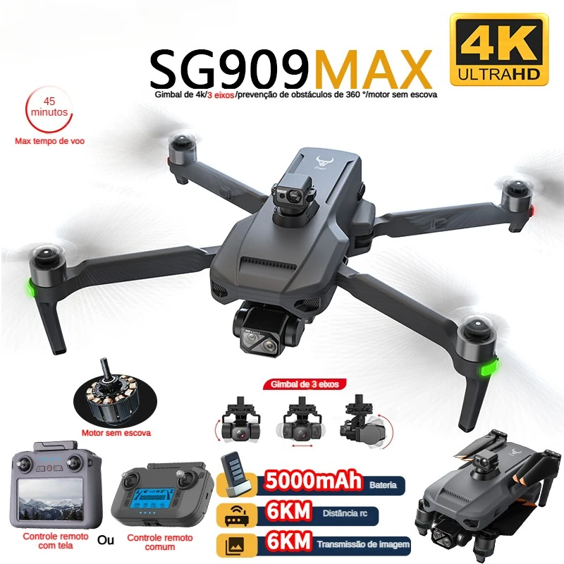 ZLL SG909 SG909MAX Dron profes - Home Security Cameras Outdoor reseña y precio