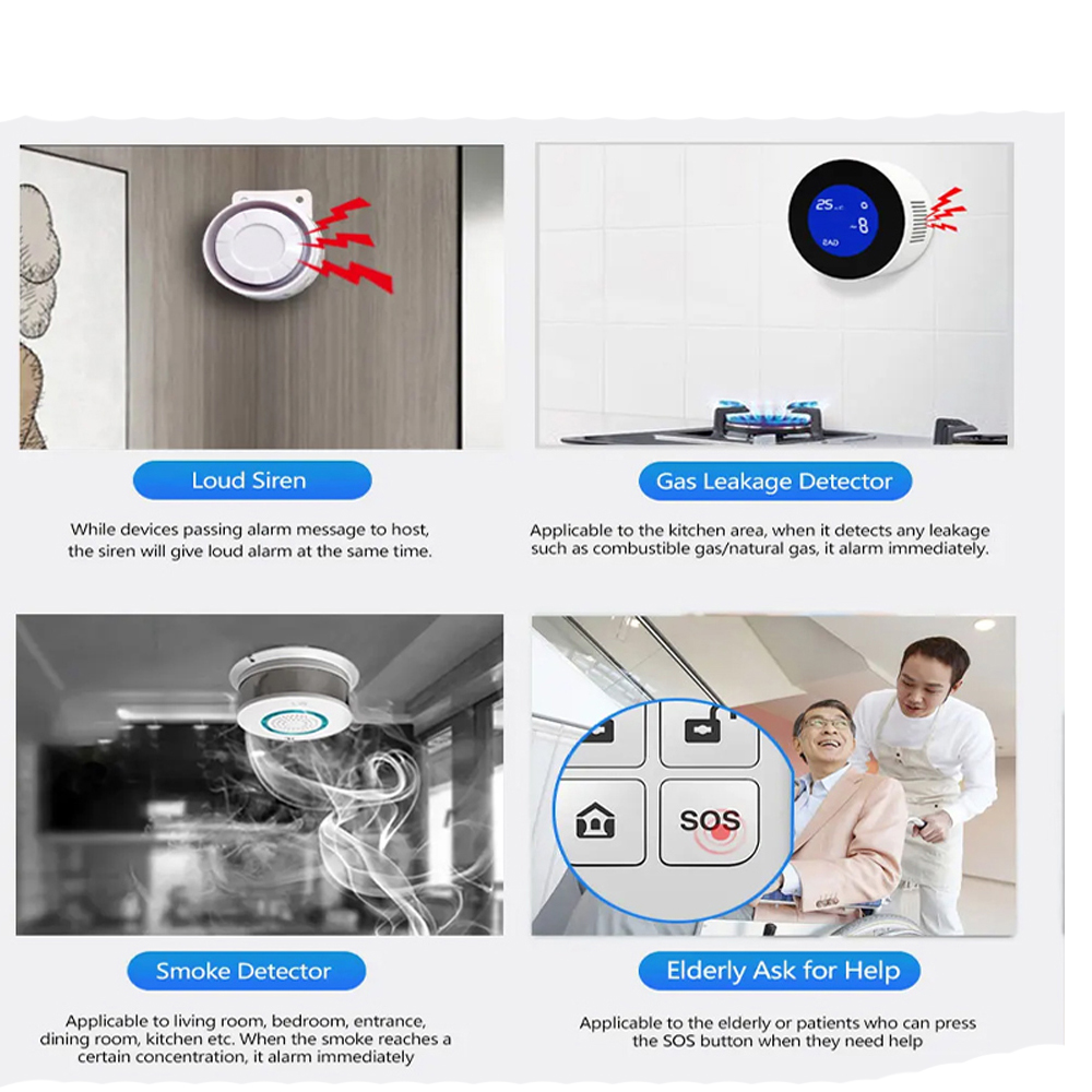Sistema de alarma para el hoga - Home Security No Wifi reseña y precio