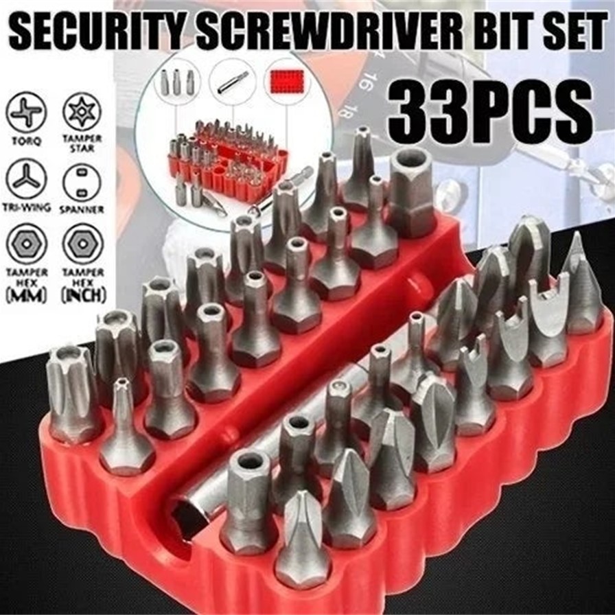 Juego de brocas de seguridad p - Home Security Essential reseña y precio